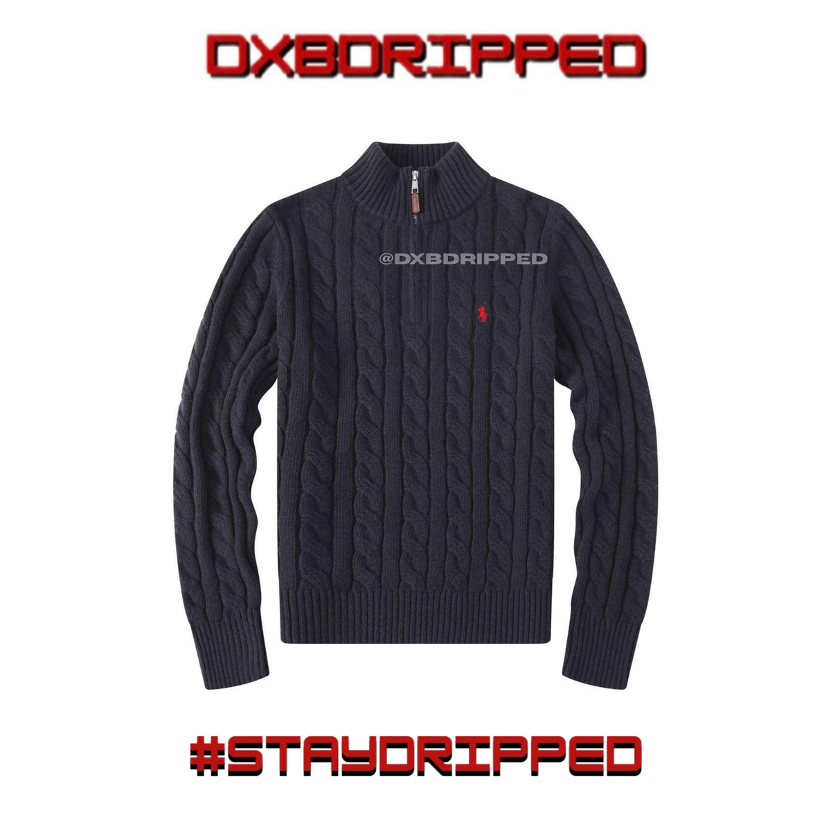 Polo Ralph Lauren Cotton Cable Half Zip