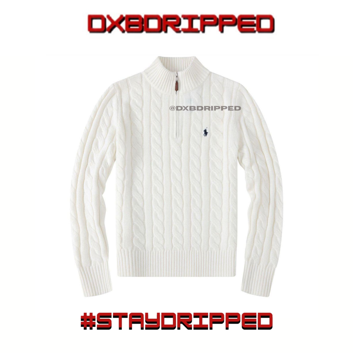 Polo Ralph Lauren Cotton Cable Half Zip
