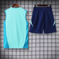 Adidas Football Sleeveless Short Set