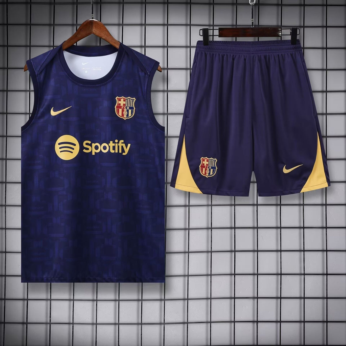 Nike Football Sleeveless Short Set