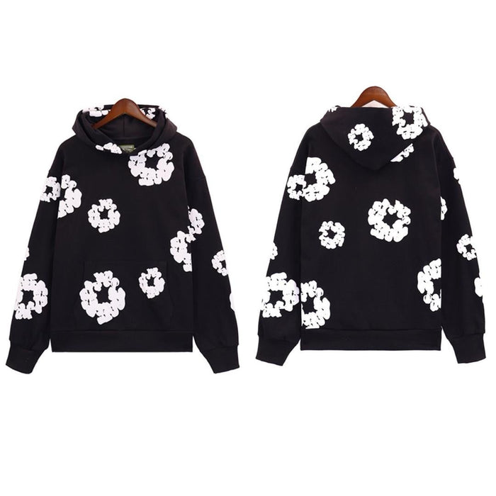 denim tears hoodie ‘black’