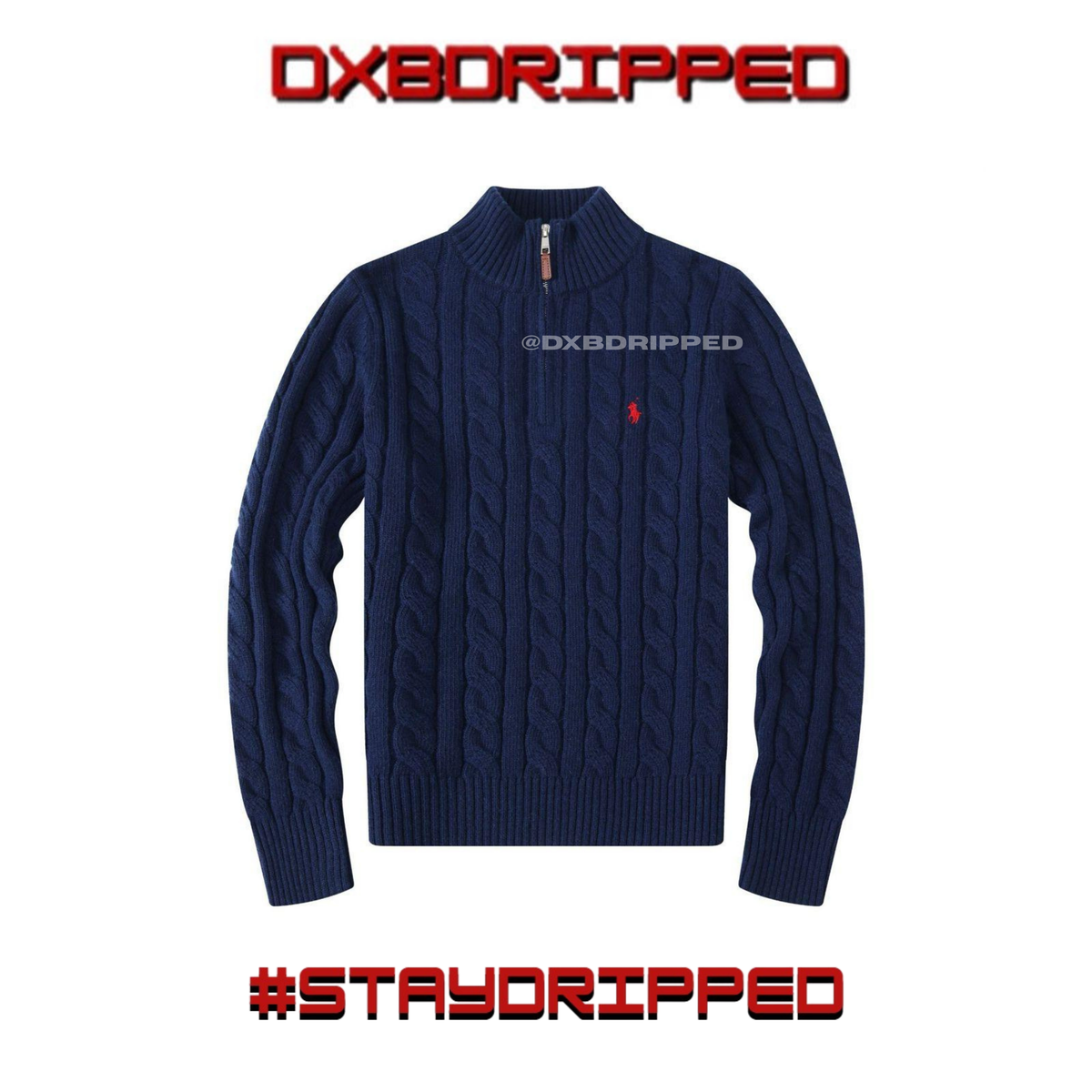 Polo Ralph Lauren Cotton Cable Half Zip