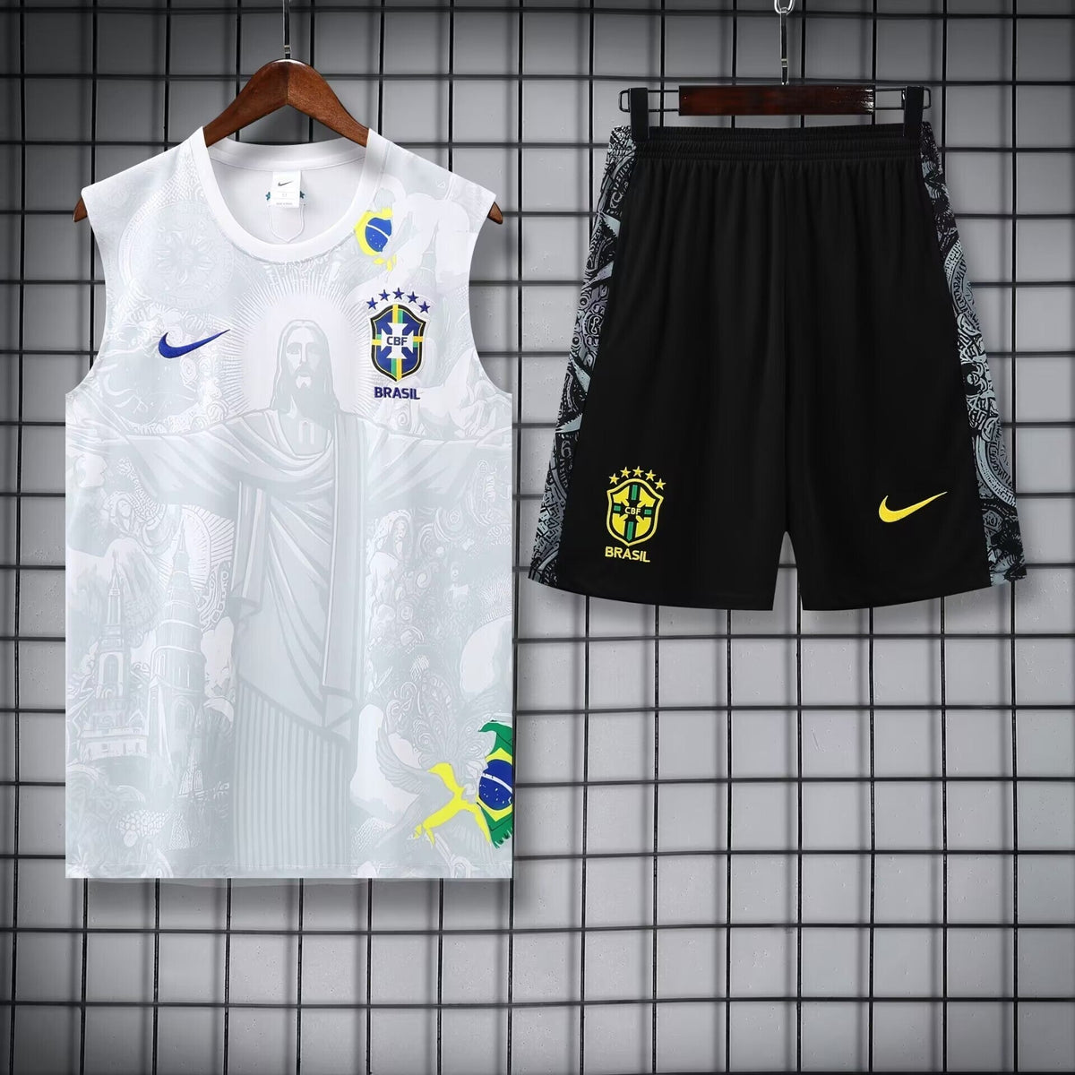 Nike Football Sleeveless Short Set